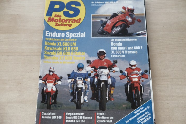 PS Sport Motorrad 02/1987